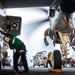 VAW-124 Sailor Conducts Post-Flight Checks