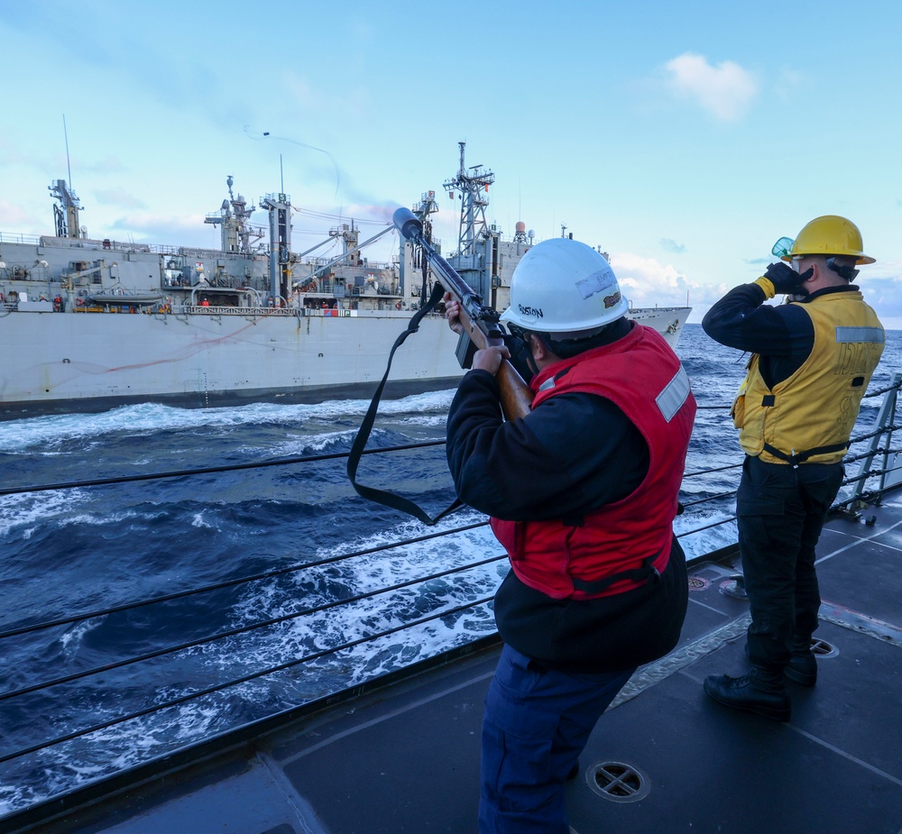 USS Bainbridge (DDG 96) Replenishment-at-Sea