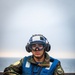 USS Gerald R. Ford (CVN 78) Sailor Observes Flight Operations