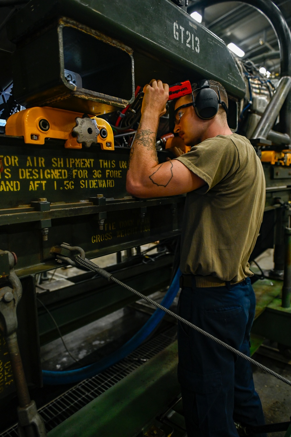 169th Maintenance Squadron conducts jet engine test