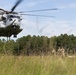 Marines with Logistics Operations School participate in helicopter support team training