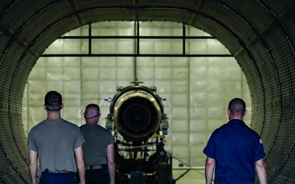 169th Maintenance Squadron conducts jet engine test