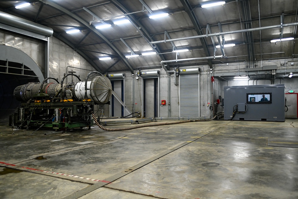 169th Maintenance Squadron conducts jet engine test