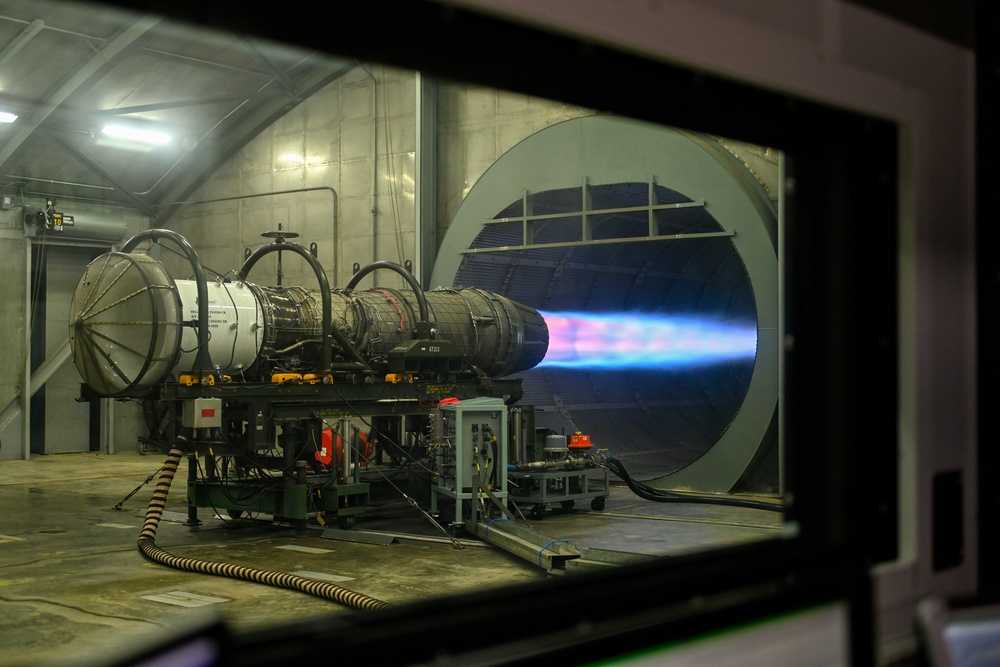 169th Maintenance Squadron conducts jet engine test
