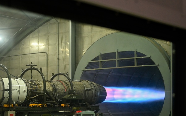 169th Maintenance Squadron conducts jet engine test