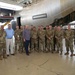 16th CMSgt. Of the Air Force retired CMSgt James Roy visit
