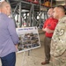 16th CMSgt. Of the Air Force retired CMSgt James Roy visit