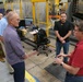 16th CMSgt. Of the Air Force retired CMSgt James Roy visit