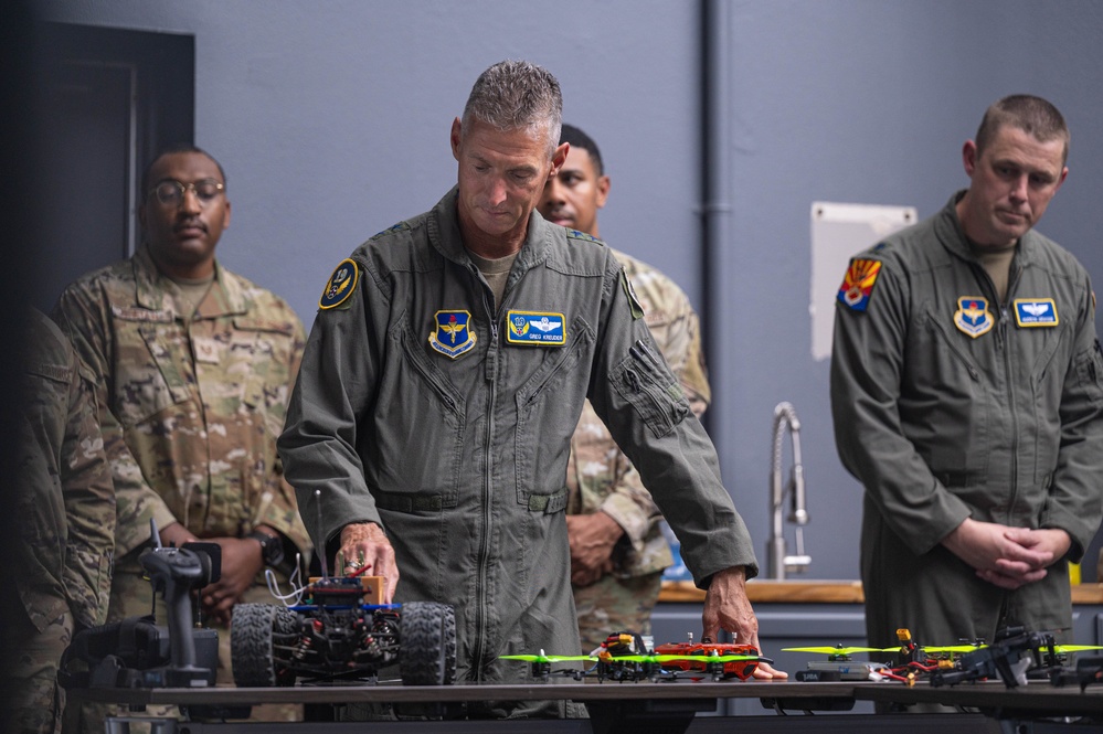 19th AF Leadership Explores Projects Enhancing Combat Capabilities
