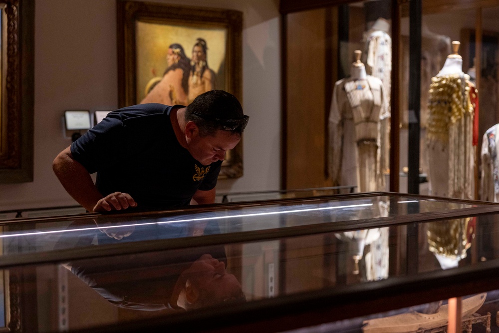 Sailors Visit Ancient Ozarks Natural History Museum during Springfield-Branson Navy Week