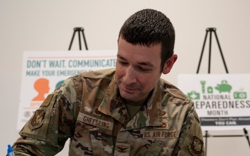 87th Civil Engineer Group National Preparedness Month proclamation signing
