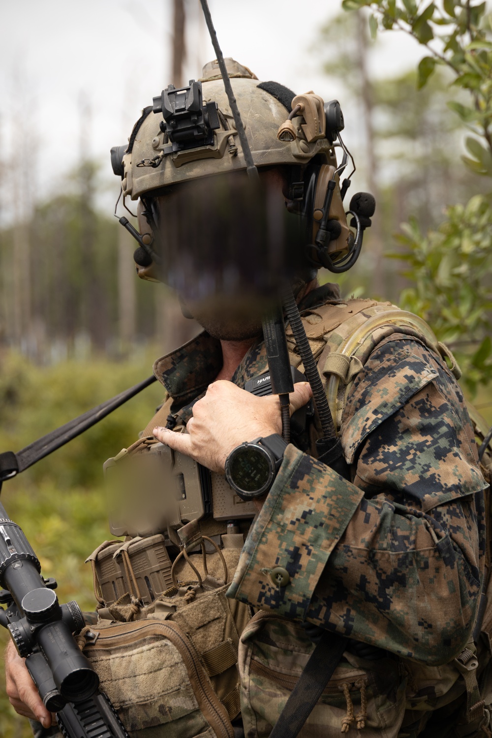 Marines with Infantry Unit Leaders Course participate in a combined arms live fire exercise
