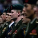 Soldiers Don Green Beret During Special Forces Graduation