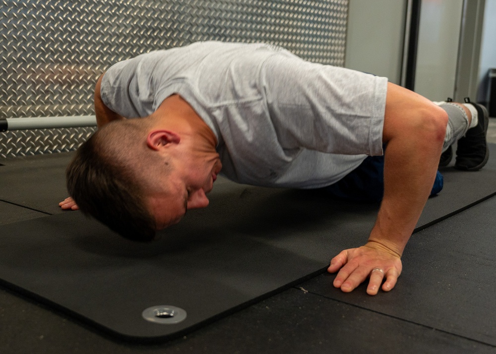 507th ARW Airman Break Base Plank Record