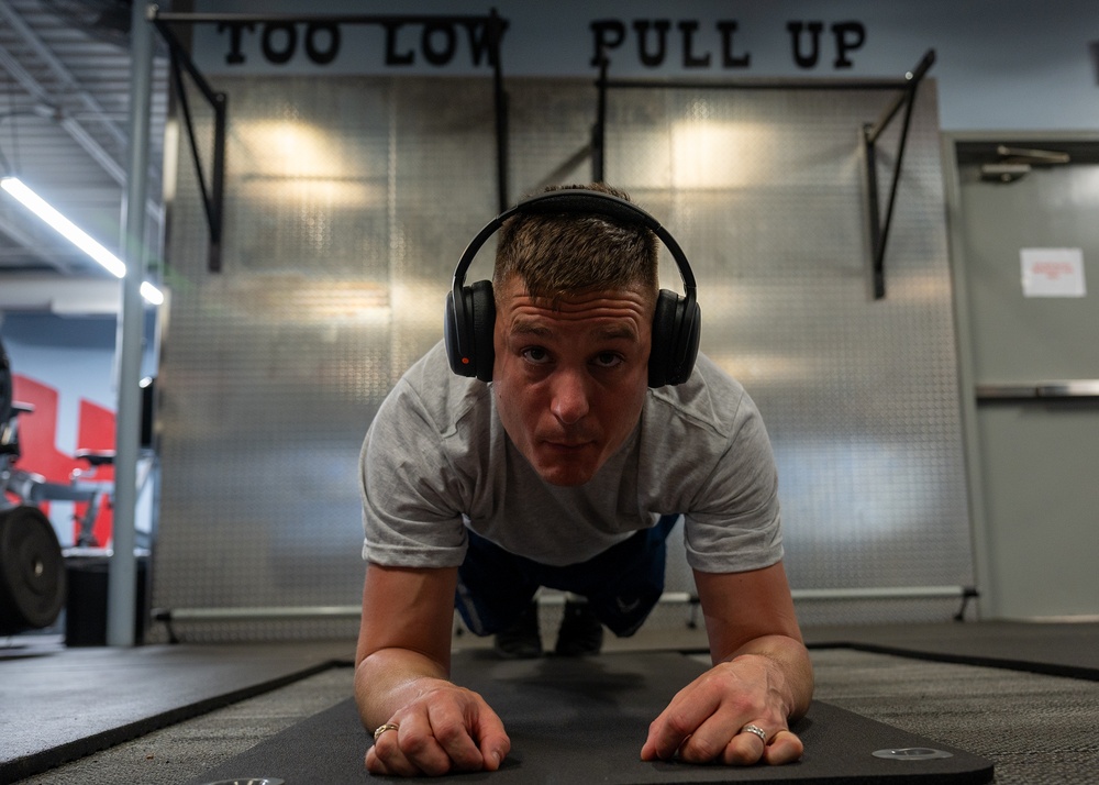 507th ARW Airman Break Base Plank Record