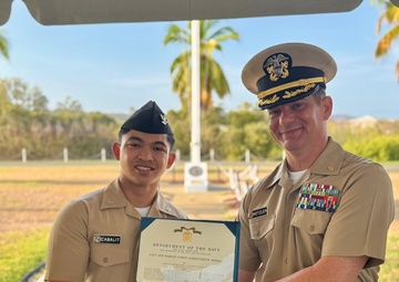 August Awards Ceremony Highlights Sailors' Accomplishments