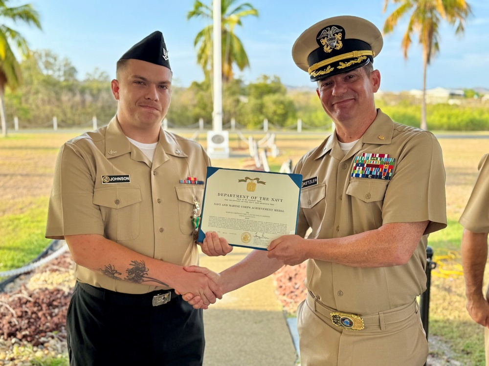 August Awards Ceremony Highlights Sailors' Accomplishments