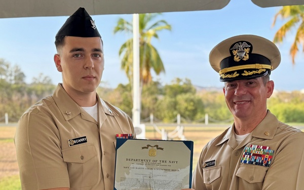 August Awards Ceremony Highlights Sailors' Accomplishments