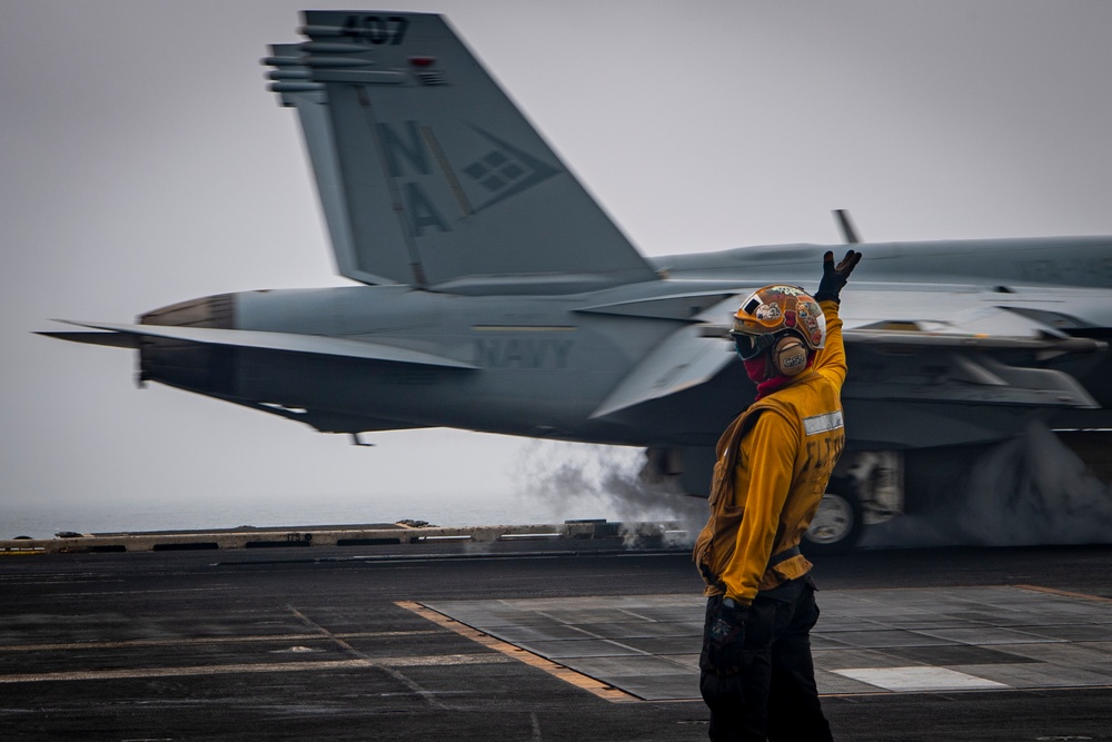 Nimitz Conducts Flight Operations