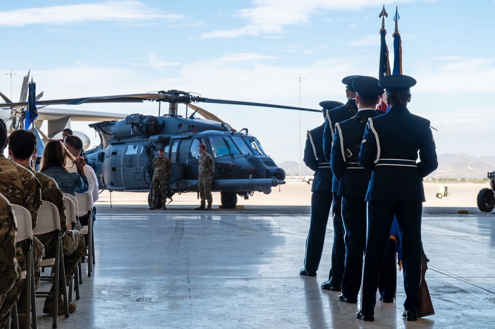 563rd Rescue Group hosts 2025 Change of Command ceremony
