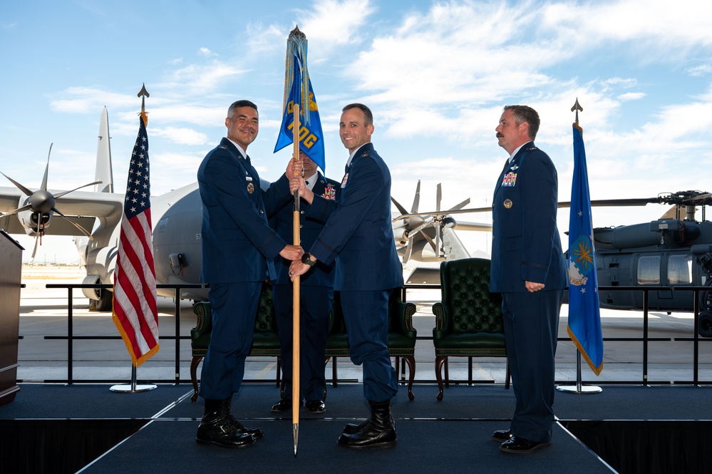 563rd Rescue Group hosts 2025 Change of Command ceremony
