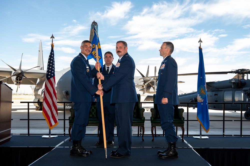 563rd Rescue Group hosts 2025 Change of Command ceremony
