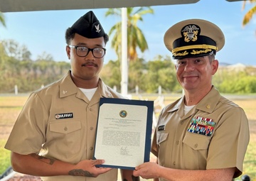 August Awards Ceremony Highlights Sailors' Accomplishments