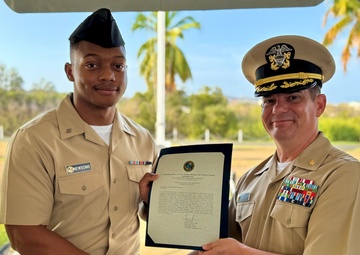 August Awards Ceremony Highlights Sailors' Accomplishments