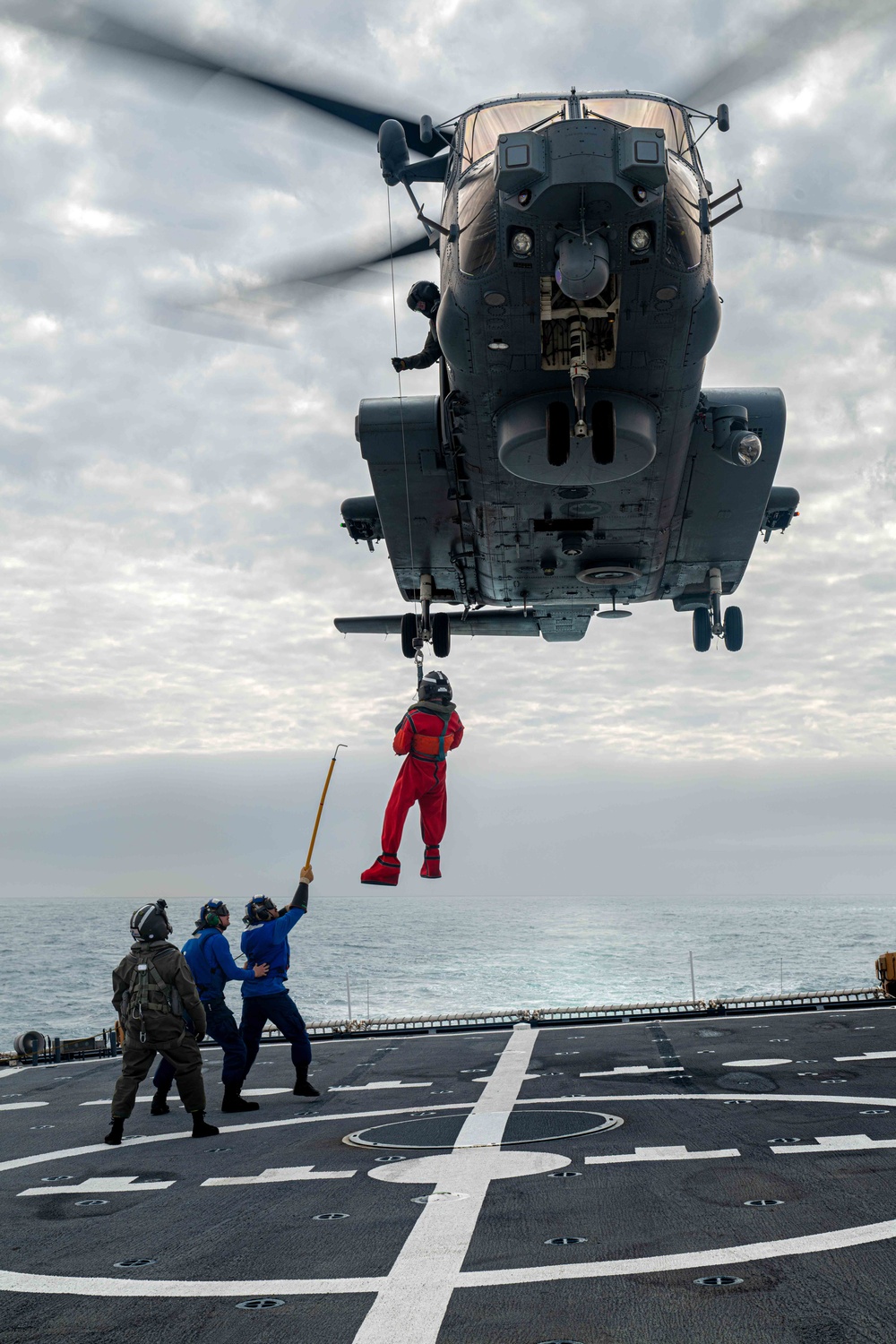 U.S. Allies and Partners integrate in the Bering Sea