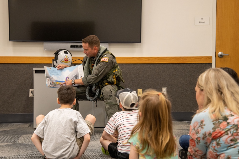 NAS Oceana brings story time to life ahead of Air Show’s celebration of the Navy’s 250th birthday