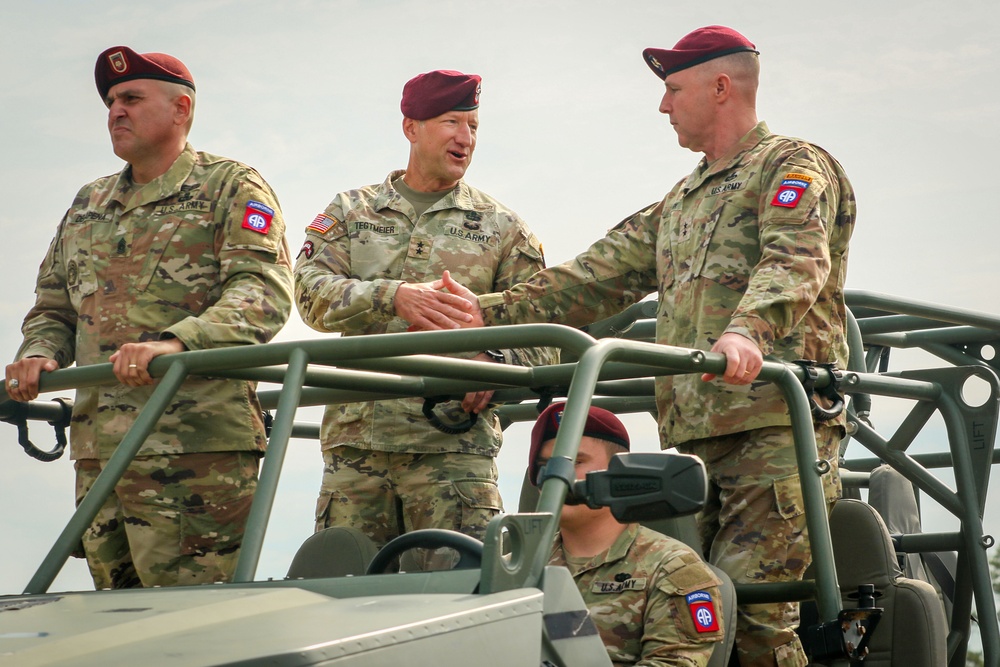 82nd Airborne Division Change of Command 82nd Airborne Division Change of Command