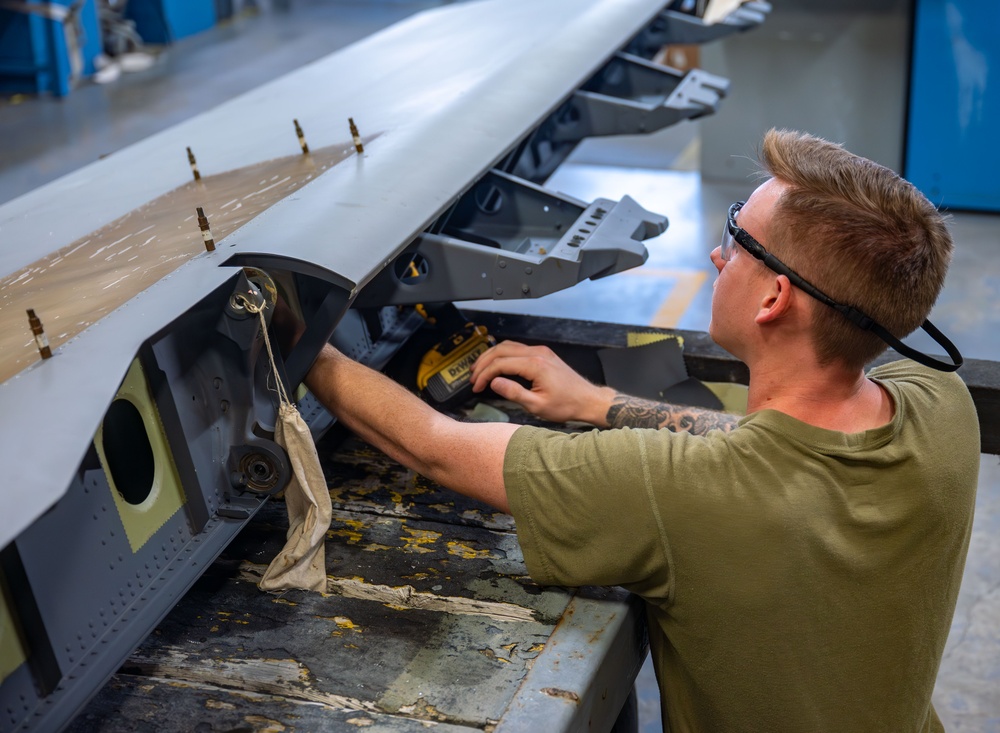 Ensuring the aircraft remains mission ready