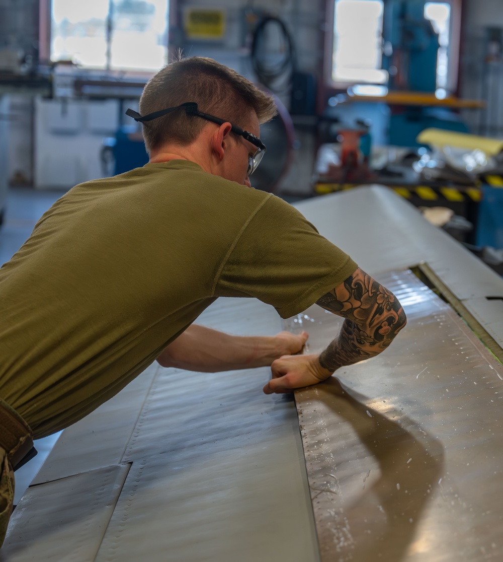 Ensuring the aircraft remains mission ready