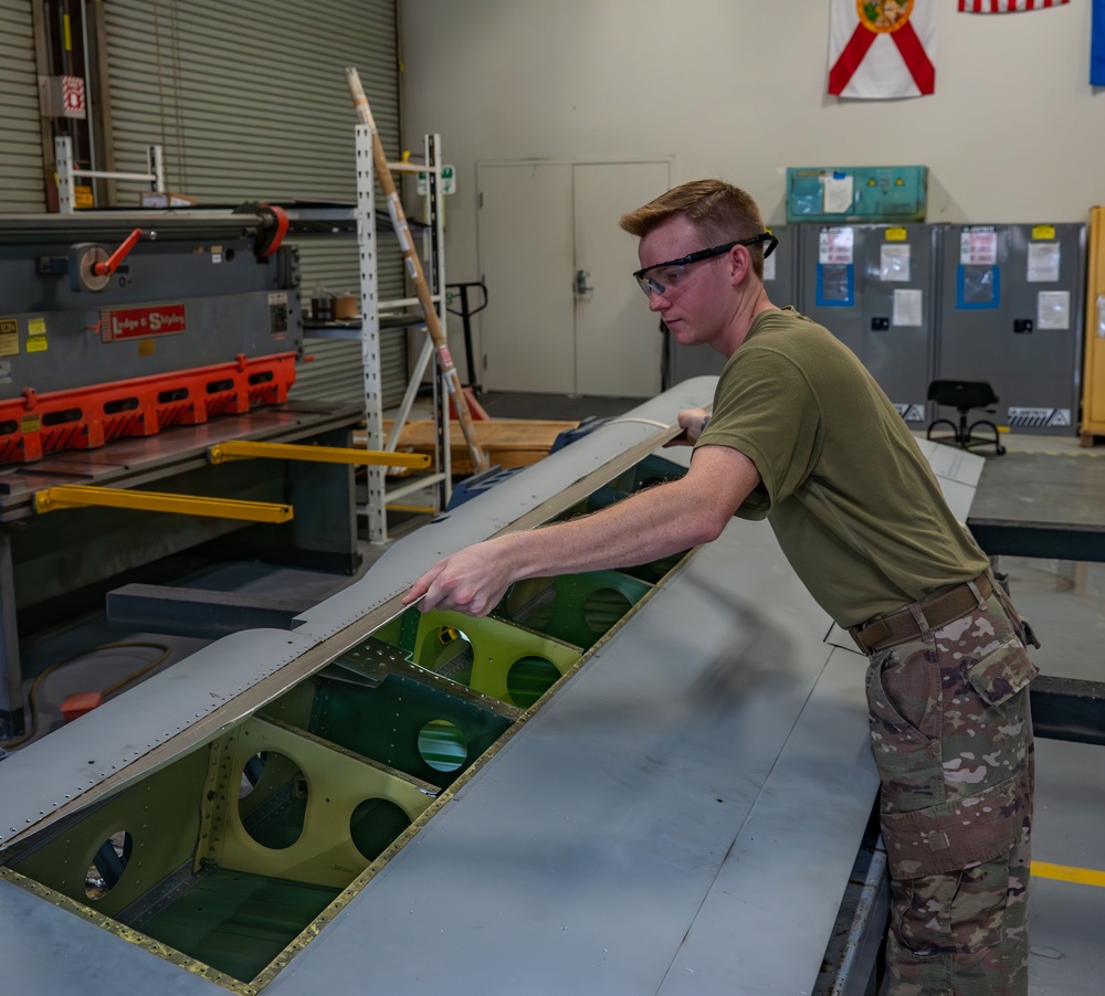 Ensuring the aircraft remains mission ready