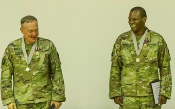 Army Reserve cyber warriors attend combined ceremony welcoming new leaders