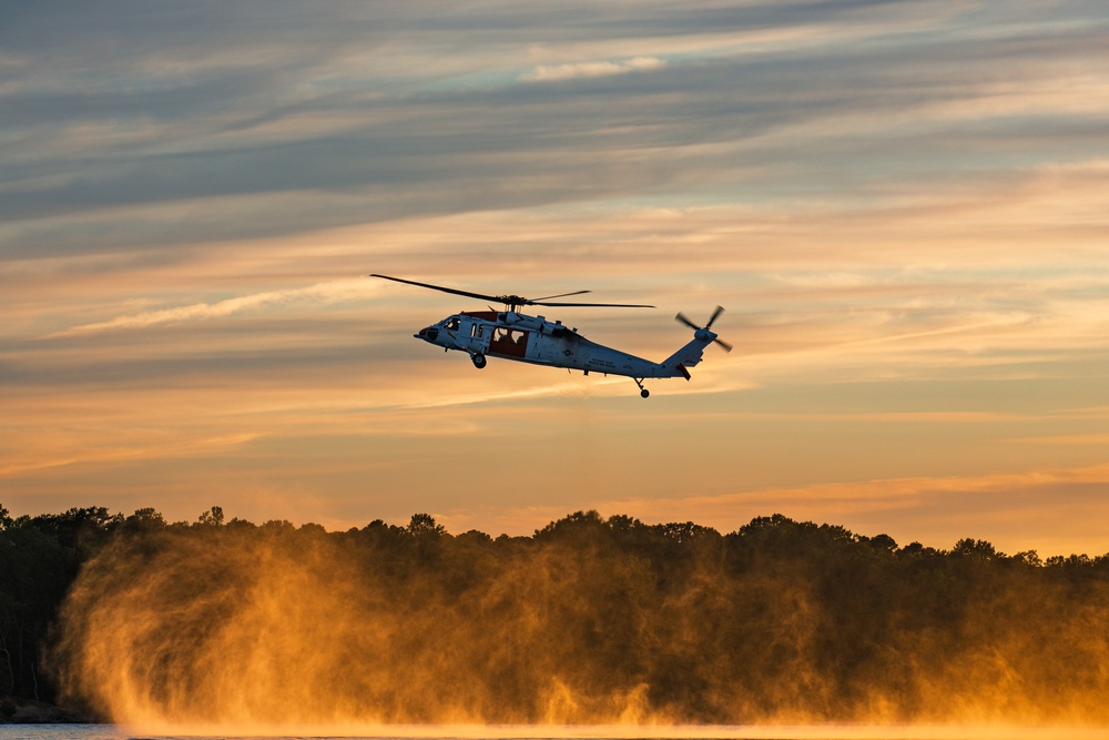 Patuxent River Search and Rescue train