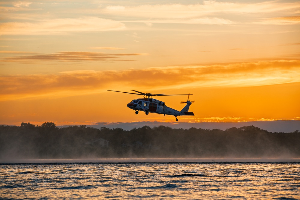 Patuxent River Search and Rescue train