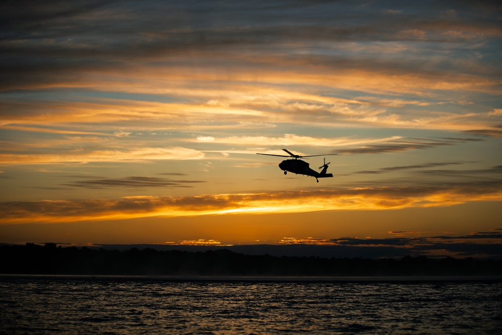 Patuxent River Search and Rescue train