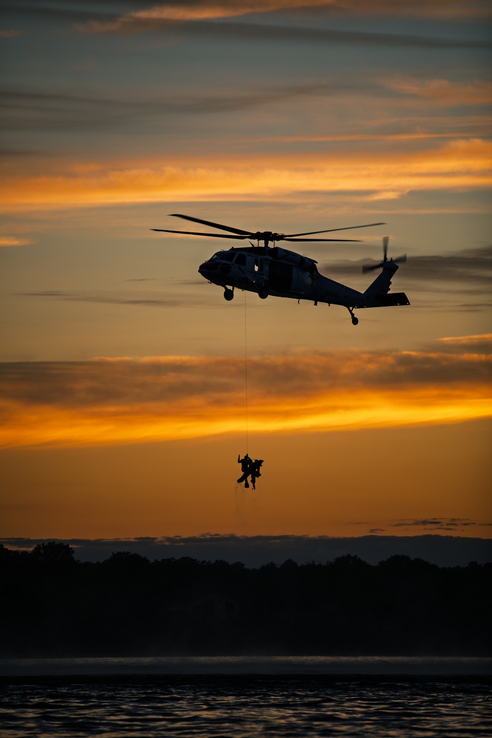 Patuxent River Search and Rescue train