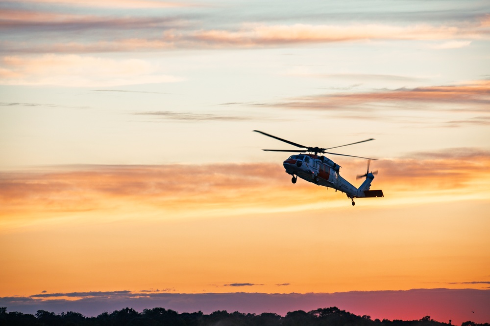 Patuxent River Search and Rescue train