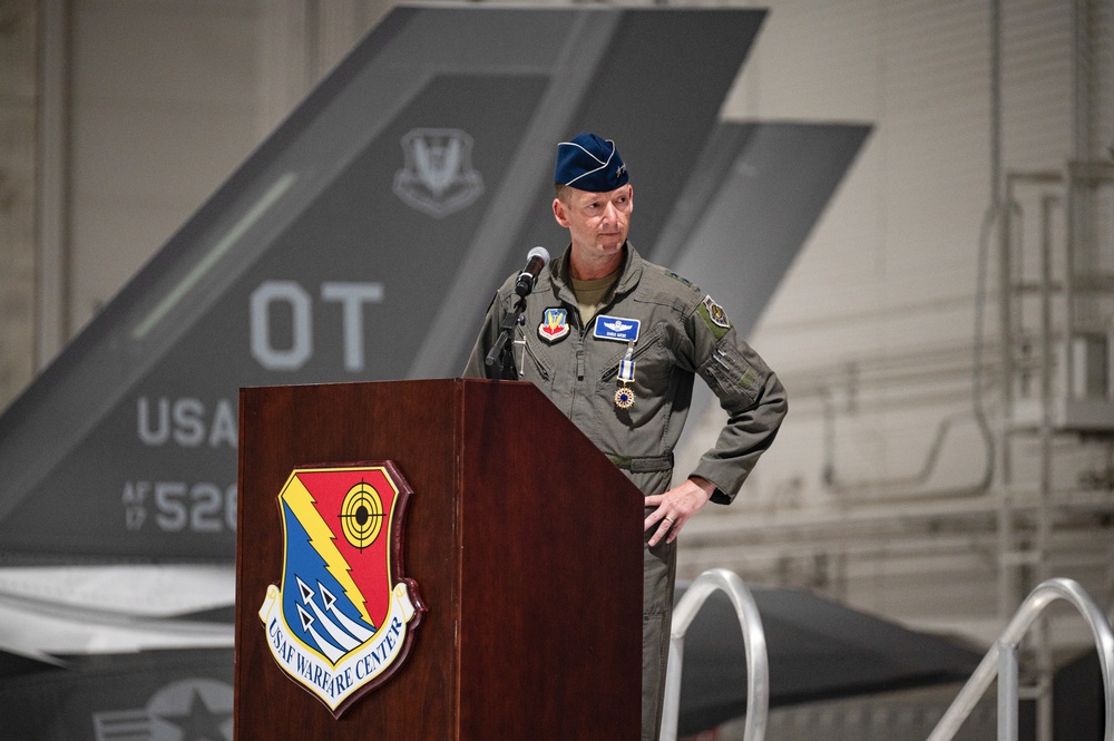 Epperson takes charge of the U.S. Air Force Warfare Center
