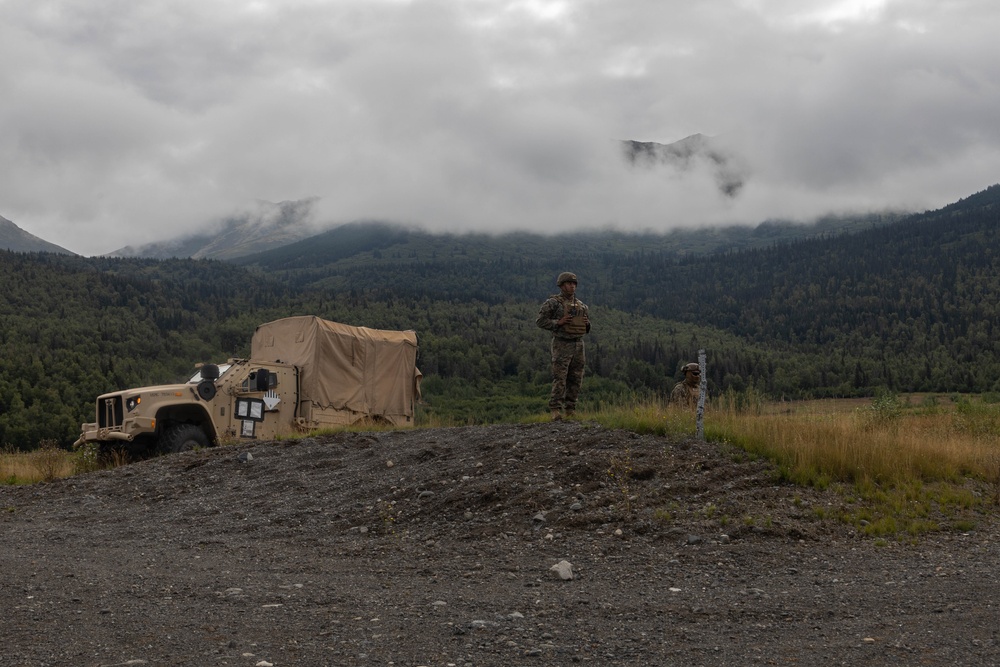 U.S. Marines with 3rd Bn., 4th Marines operate M3E1 Multi-purpose Anti-armor Anti-personnel Weapon System (MAAWS) during ARCTIC EDGE 2025