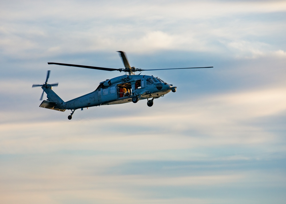 VX-1 conducts search and rescue operations over Patuxent River