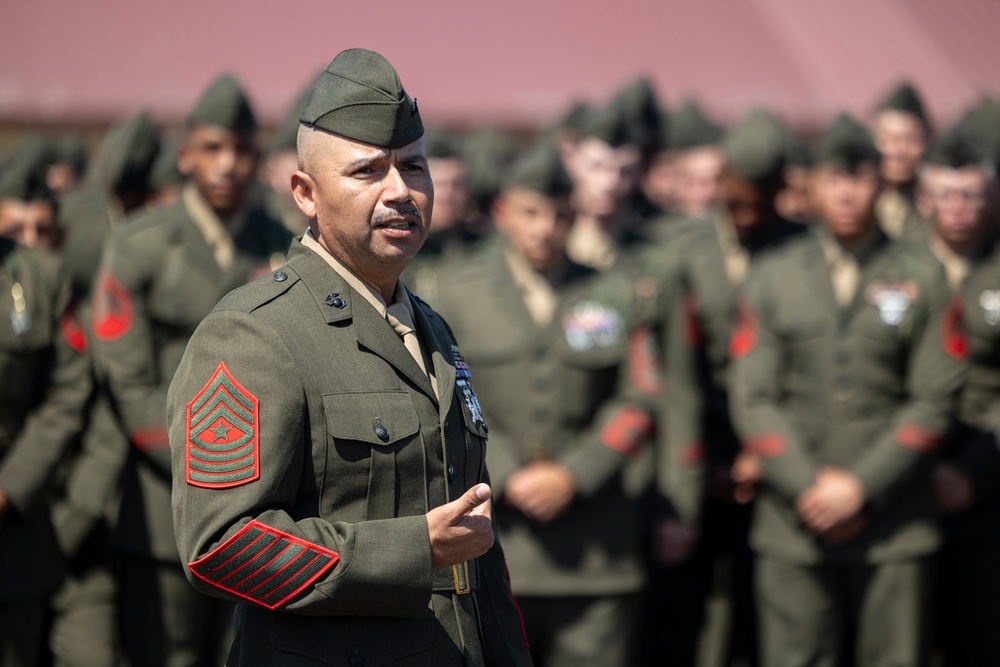 US Marines Take Part in Composite Ceremony