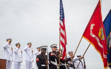 Carrier Strike Group 15 Conducts Change of Command