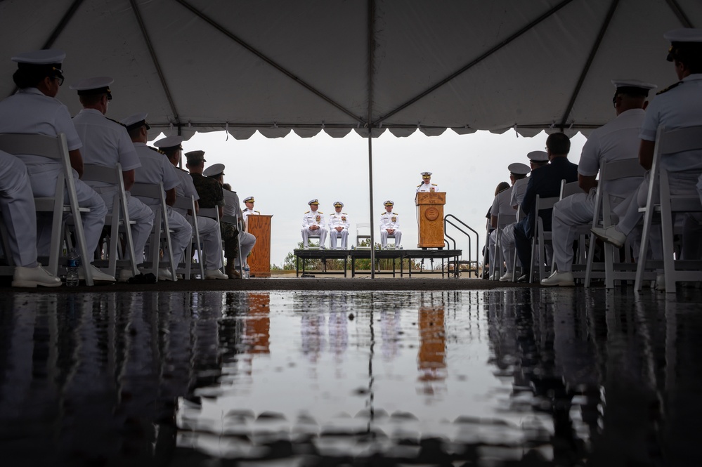 Carrier Strike Group 15 Conducts Change of Command