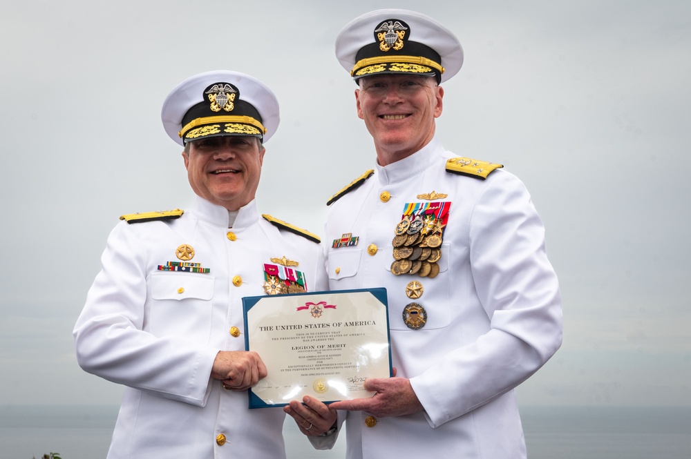 Carrier Strike Group 15 Conducts Change of Command