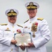 Carrier Strike Group 15 Conducts Change of Command