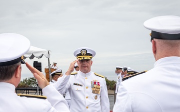 Carrier Strike Group 15 Conducts Change of Command