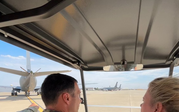 940 ARW MXG Conducts Tour with Honorary Commander